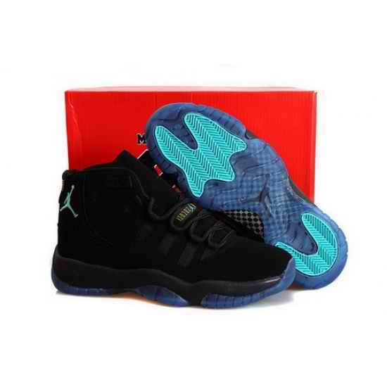 Air Jordan 11 Shoes 2014 Mens Bred Nubuck Black Jade